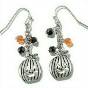 Trick or Treat Pumpkin Earrings